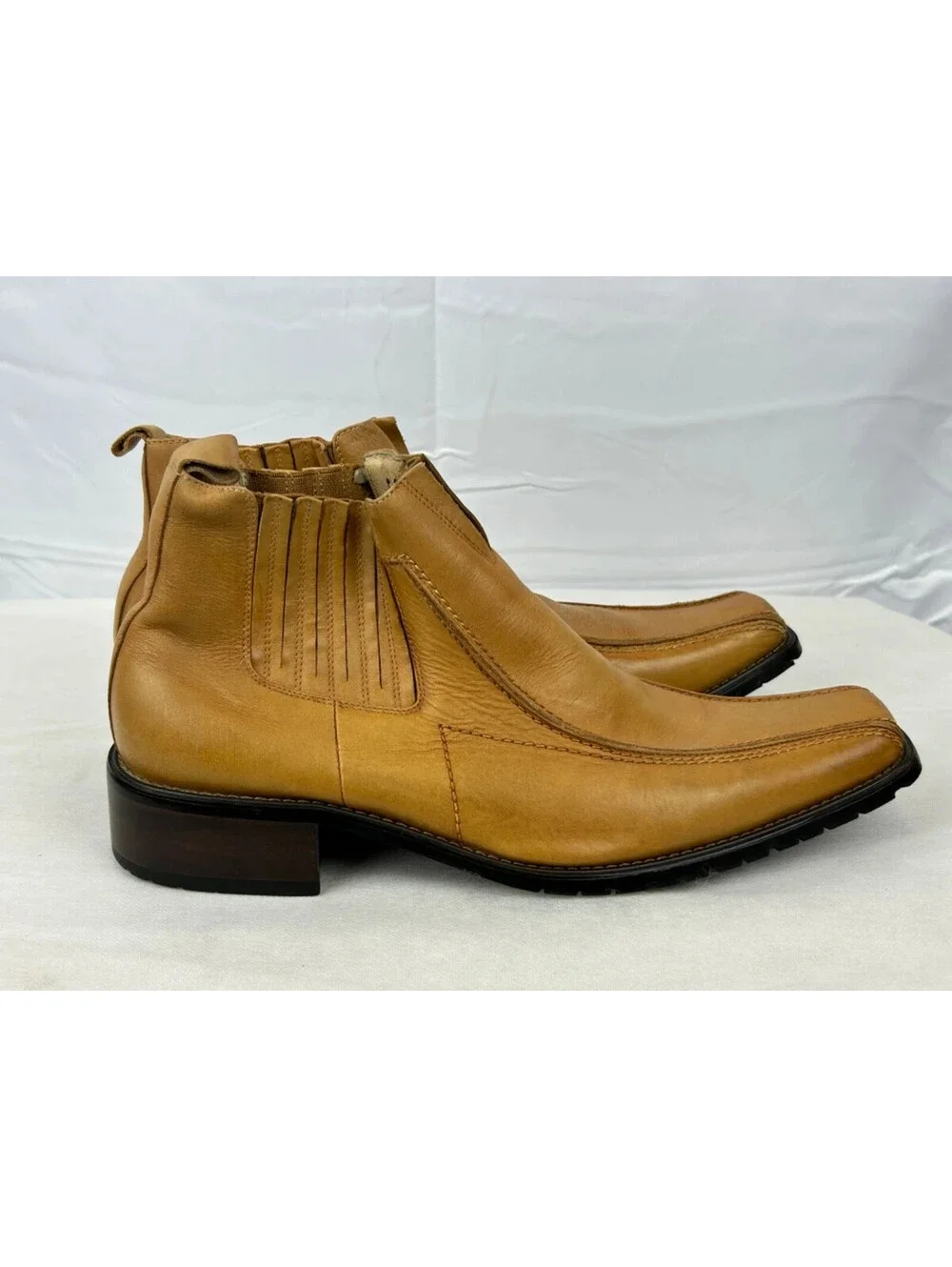 J.M Matavelli Men's Size 45/US Size 11.5 Leather Ankle Boots